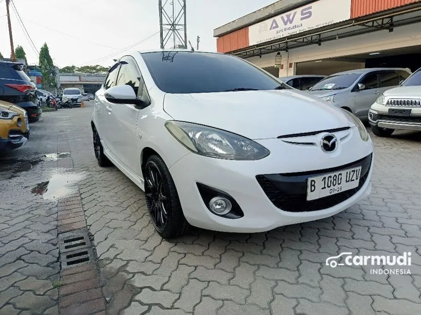 Jual Mobil Mazda 2 2013 S 1.5 di DKI Jakarta Automatic Hatchback Putih Rp 108.000.000