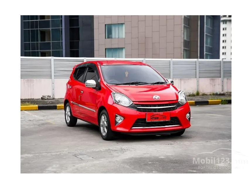 Jual Mobil Toyota Agya 2015 G 1.0 di DKI Jakarta Automatic Hatchback Merah Rp 90.000.000