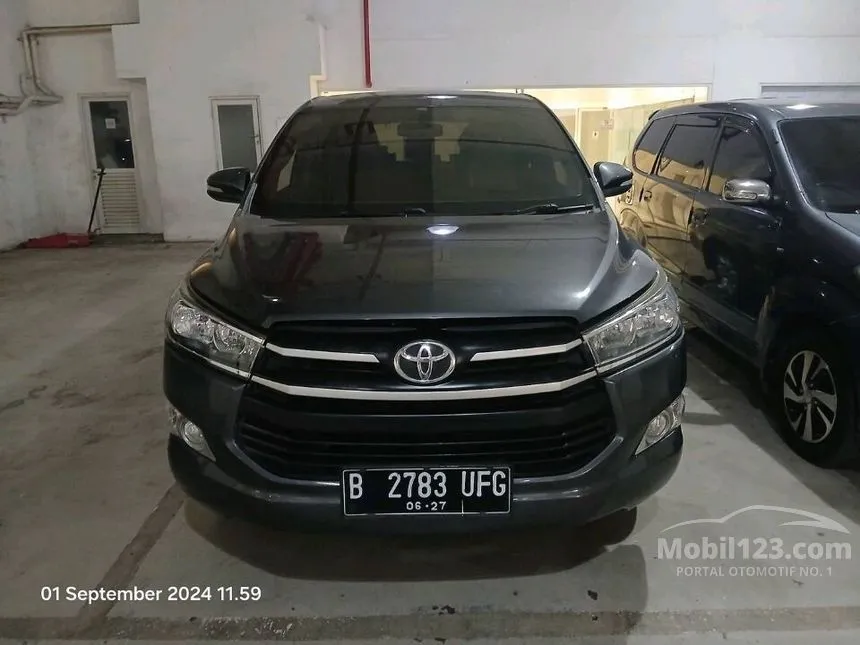 Jual Mobil Toyota Kijang Innova 2017 G 2.0 di Jawa Barat Automatic MPV Abu