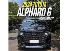 2024 Toyota Alphard 2.5 G Modelista MPV CVT Black Hitam Modellista