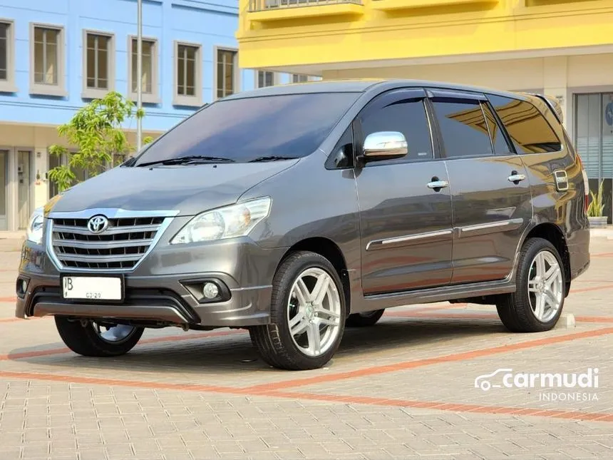 Jual Mobil Toyota Kijang Innova 2013 G Luxury 2.0 di Banten Automatic MPV Abu