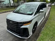 2023 Toyota Vellfire 2.4 Z Premier MPV - GR Sport Edition - Fully Loaded - On The Road.
