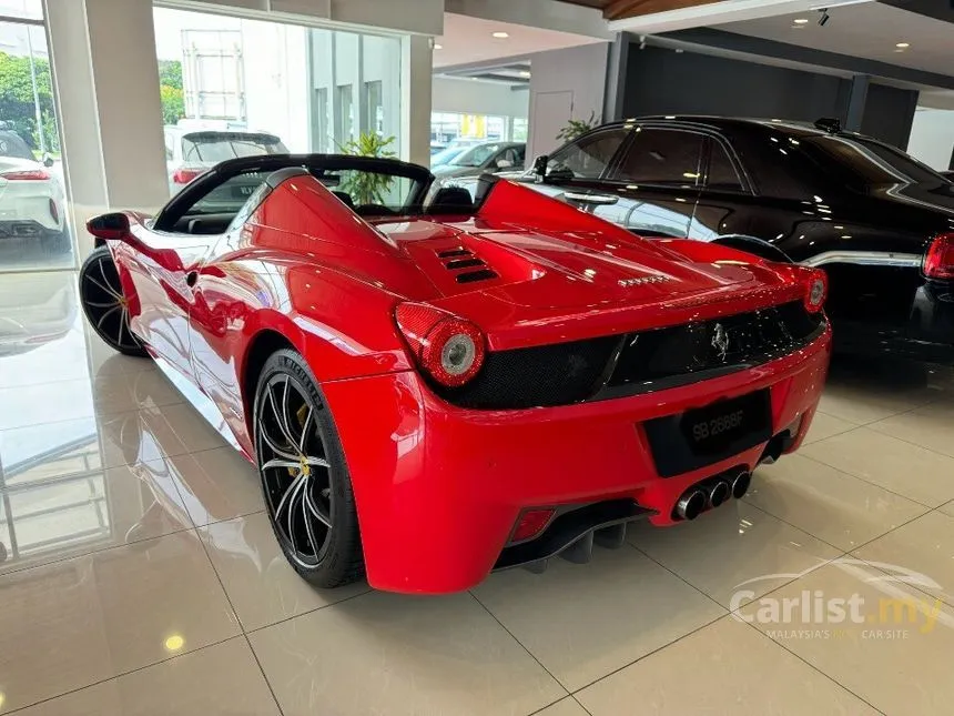 2012 Ferrari 458 Spider Convertible