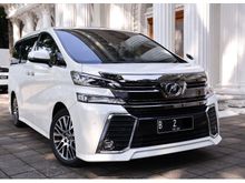2016 Toyota Vellfire 2.5 ZG Audioless Heater CBU