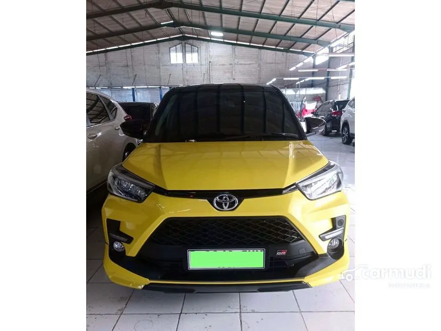 Jual Mobil Toyota Raize 2022 GR Sport 1.0 di Banten Automatic Wagon Kuning Rp 215.000.000