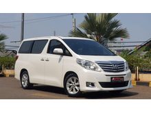 Toyota Alphard Facelift 2.4 G ATPM Km 40Rban 2012 Pilot Seat Like New