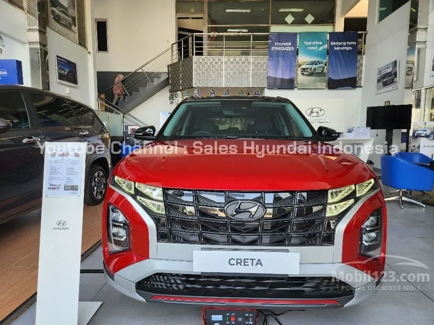 Jual Mobil Hyundai Creta 2024 Prime 1.5 di Jawa Barat Automatic Wagon Merah Rp 399.800.000