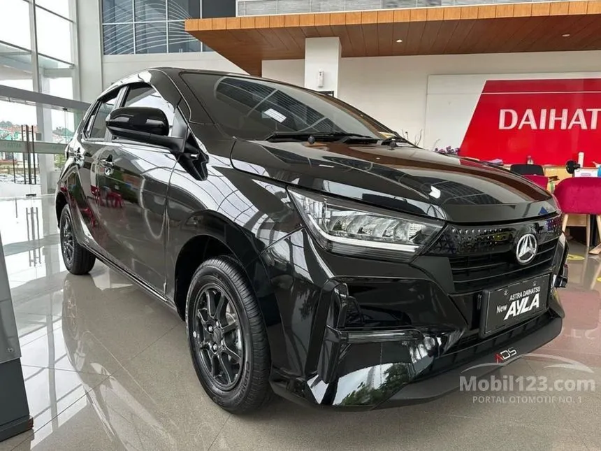Jual Mobil Daihatsu Ayla 2023 R 1.2 di Banten Automatic Hatchback Hitam Rp 153.800.000