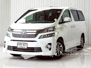 2012 Toyota VELLFIRE 2.4 Hybrid E-Four ZR Van