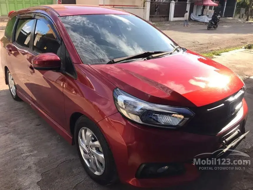 Jual Mobil Honda Mobilio 2018 E 1.5 di Jawa Barat Manual MPV Merah Rp 140.000.000