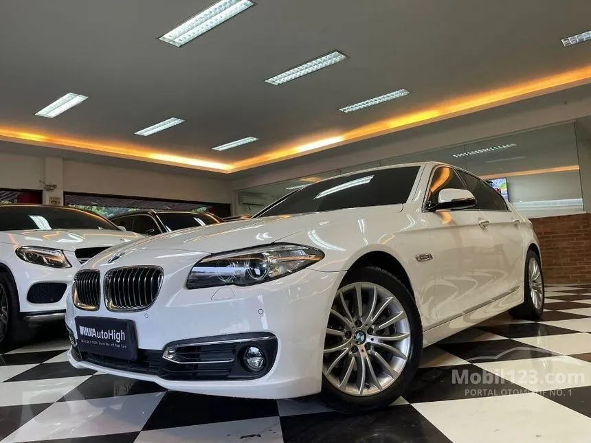 Jual Mobil BMW 528i 2015 Luxury 2.0 di DKI Jakarta Automatic Sedan Putih Rp 435.000.000