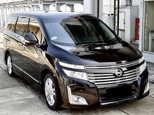 Nissan Elgrand 2.5 HWS 2012 pemakaian 2013 nopol cantik genap