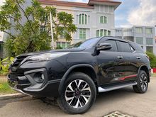 2018 Toyota Fortuner 2.4 TRD SUV Nik18 Black On Brown Km20rb Elec.Seat PBD TDP.125JT