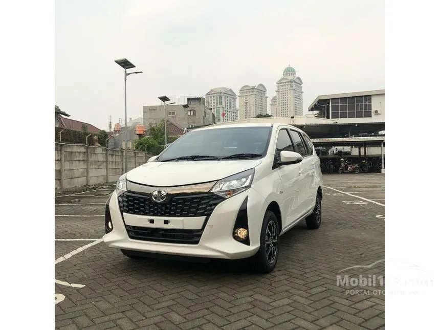 Jual Mobil Toyota Calya 2024 G 1.2 di Banten Manual MPV Putih Rp 159.400.000