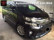 2011/15 Toyota Vellfire 2.4 ZG *Black Interior with Pilot Seats*PROMOTION FREE INSURANCE, FREE ROADTAX, FREE INSTALLMENT*