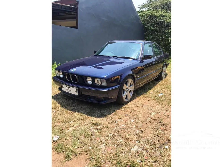 Jual Mobil BMW 520i 1994 2.0 di Banten Automatic Sedan Biru Rp 185.000.000