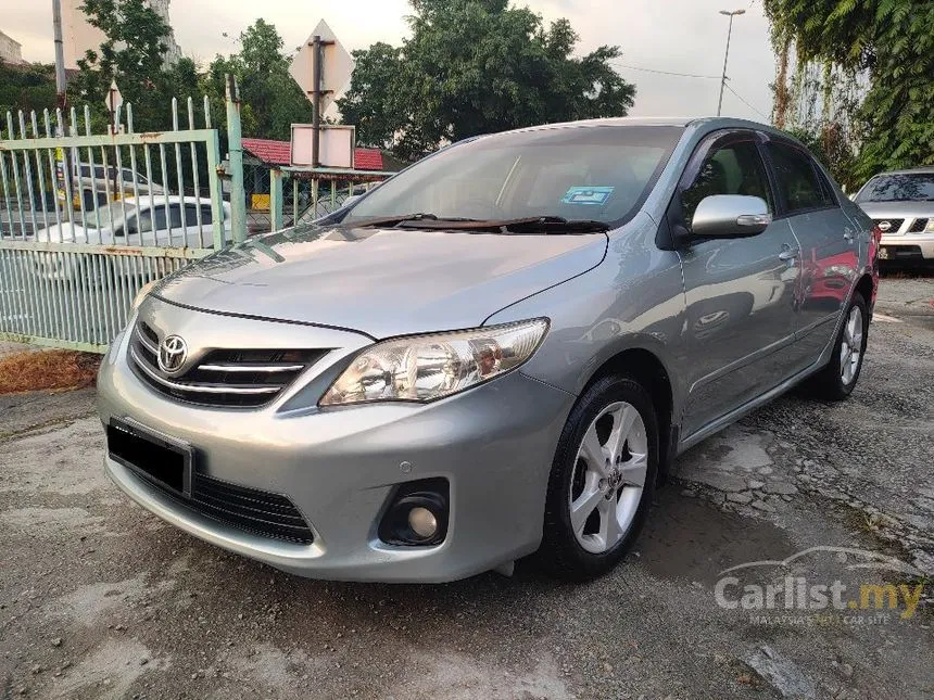 2010 Toyota Corolla Altis E Sedan