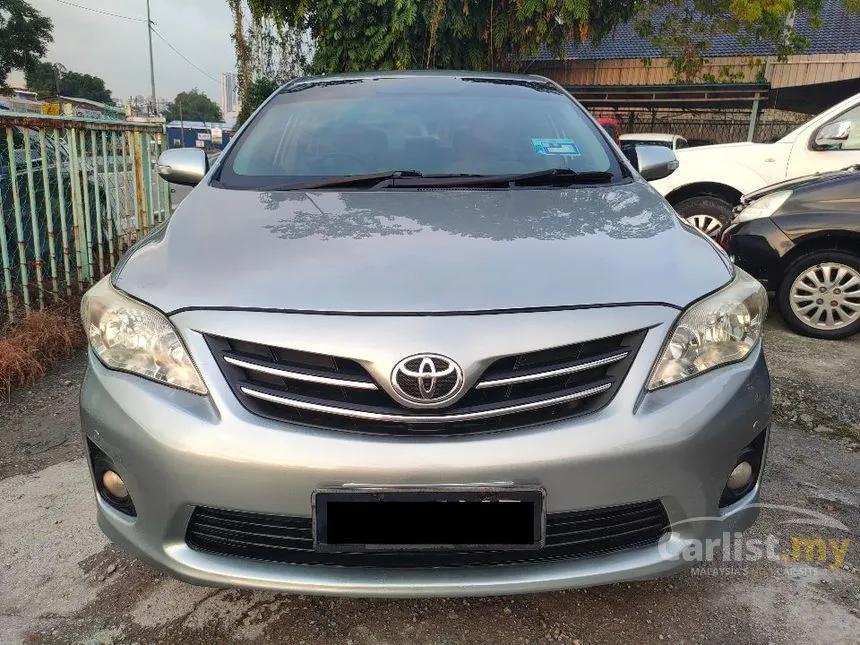 2010 Toyota Corolla Altis E Sedan