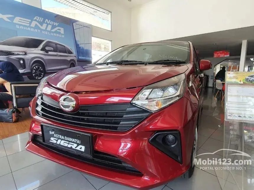 Jual Mobil Daihatsu Sigra 2023 M 1.0 di Banten Manual MPV Merah Rp 161.950.000