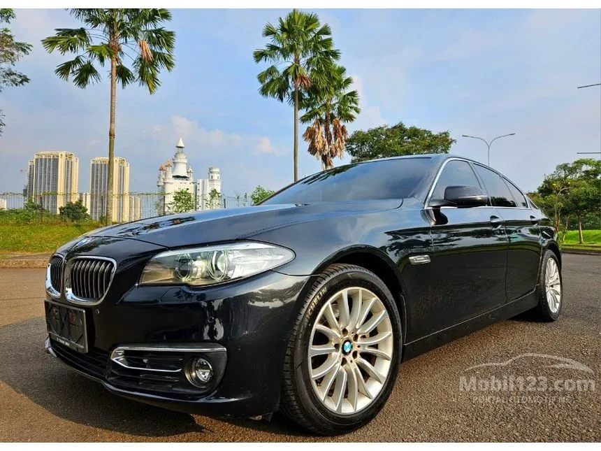 Jual Mobil BMW 528i 2014 Luxury 2.0 di DKI Jakarta Automatic Sedan Hitam Rp 450.000.000