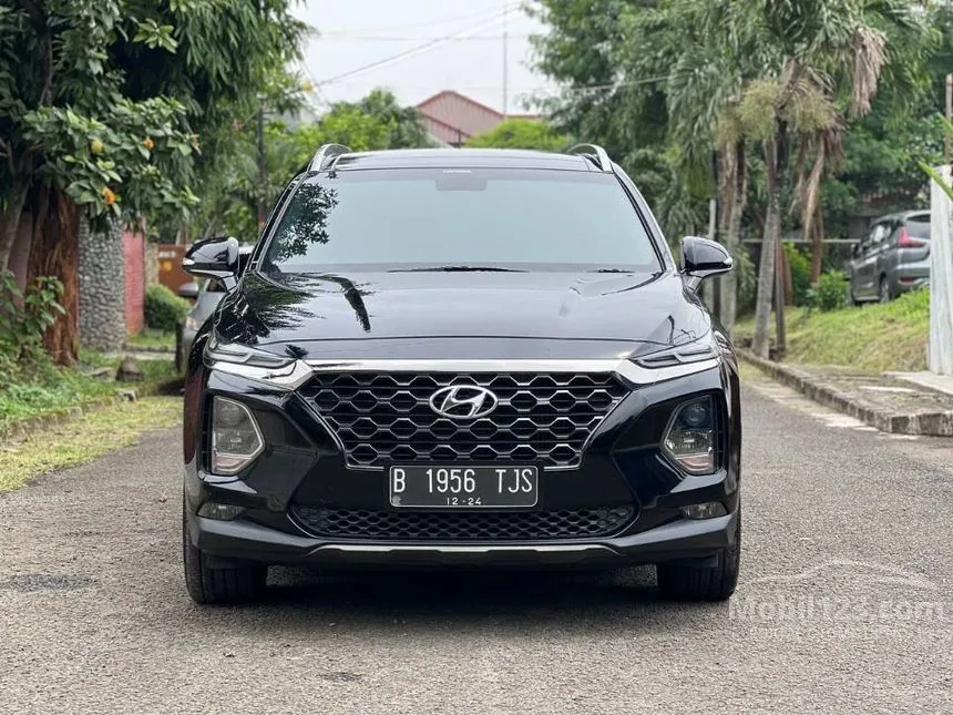 Jual Mobil Hyundai Santa Fe 2019 CRDi GRAND 2.2 di DKI Jakarta Automatic SUV Hitam Rp 420.000.000