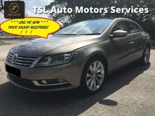 2012 VOLKSWAGEN CC 1.8 (A) $$ MERDEKA - FULL LOAN $$ MERDEKA - FREE WARRANTY ** NO FAKE YEAR ** FUEL CONSUMPTION MODEL ** CHEAPEST IN TOWN **