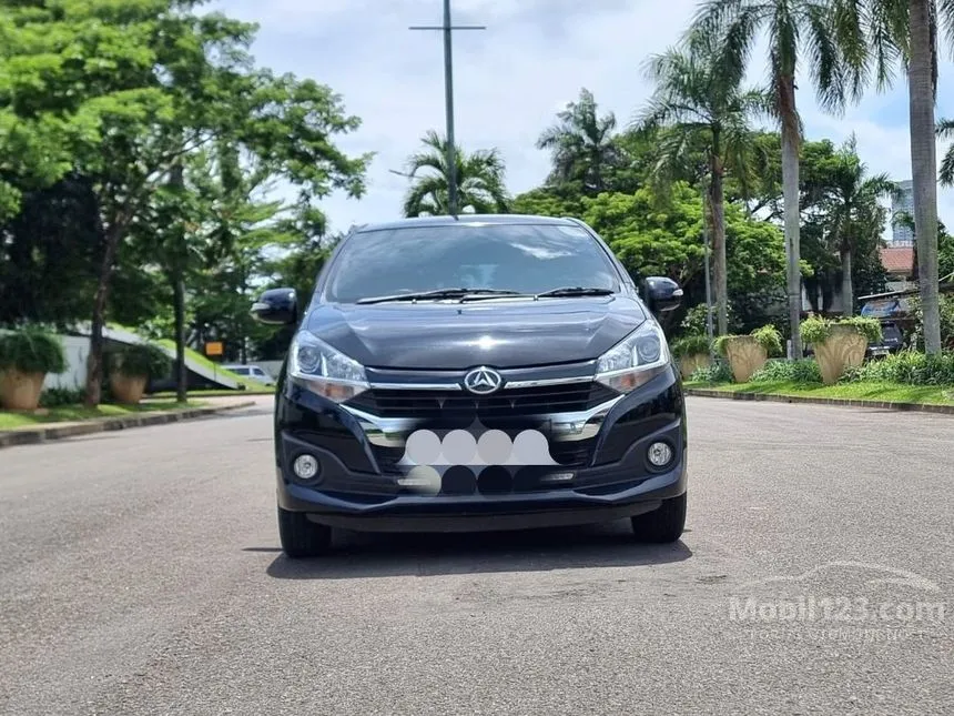 Jual Mobil Daihatsu Ayla 2018 R 1.2 di Banten Automatic Hatchback Hitam Rp 110.000.000