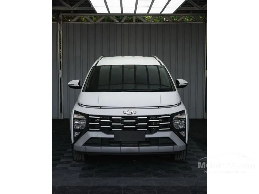 Jual Mobil Hyundai Stargazer X 2024 Prime 1.5 di Banten Automatic Wagon Putih Rp 329.000.000