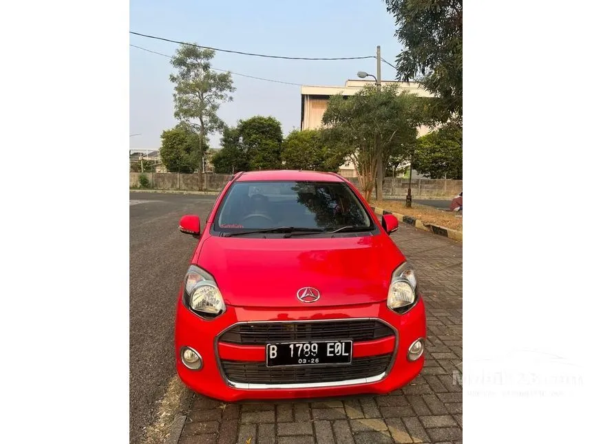 Jual Mobil Daihatsu Ayla 2016 X 1.0 di DKI Jakarta Automatic Hatchback Merah Rp 87.000.000