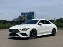 2019 Mercedes-Benz CLA200 1.3 AMG Line Coupe C118 White on Black Odo 24 Rb (TERMURAH)