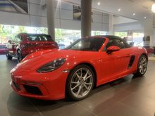 2018 Porsche 718 2.0 Boxster Convertible