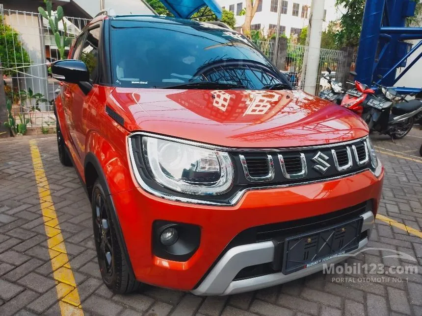 Jual Mobil Suzuki Ignis 2023 GX 1.2 di Jawa Timur Automatic Hatchback Merah Rp 170.000.000