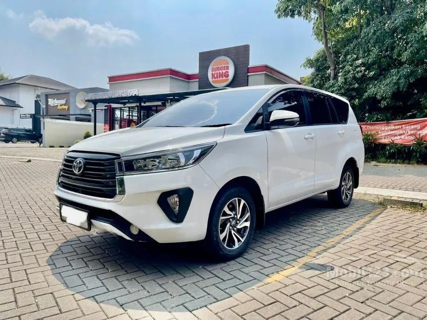 Jual Mobil Toyota Kijang Innova 2022 G 2.4 di Banten Automatic MPV Putih Rp 356.000.000