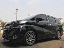 2017 Toyota Vellfire 2.5 G ATPM BLACK KM 4000 TDP 160JT LIKE NEW
