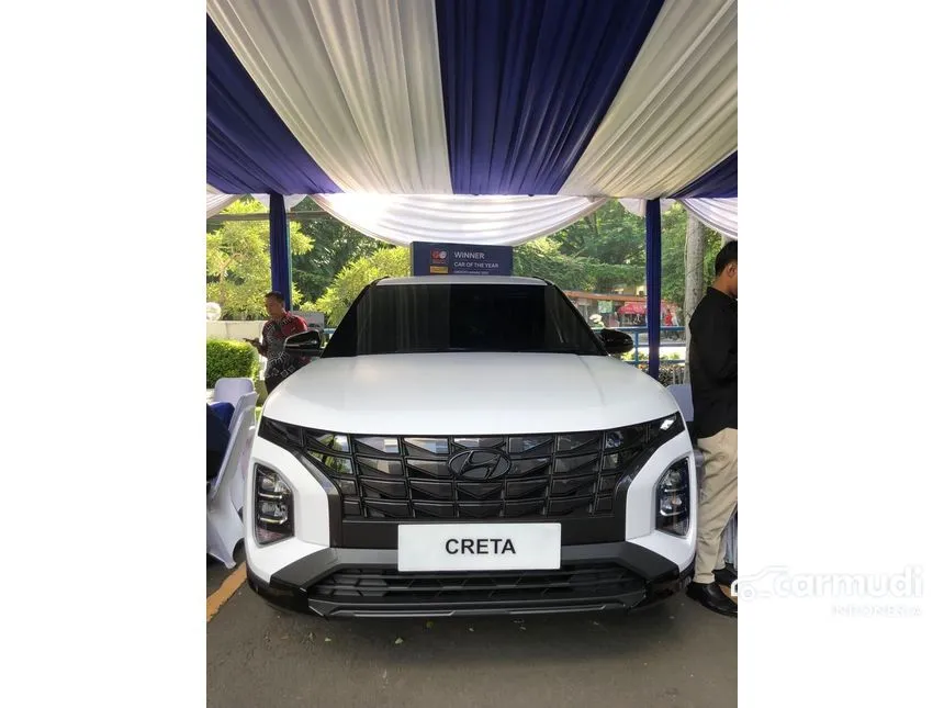 Jual Mobil Hyundai Creta 2024 Alpha 1.5 di DKI Jakarta Automatic Wagon Putih Rp 385.800.000