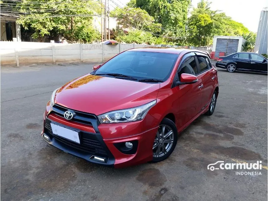 Jual Mobil Toyota Yaris 2015 G 1.5 di DKI Jakarta Manual Hatchback Merah Rp 15.800.000