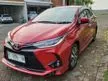 Jual Mobil Toyota Yaris 2022 S GR Sport 1.5 di Jawa Timur Automatic Hatchback Merah Rp 265.000.000