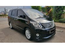 Toyota Alphard 2.4 SC Alles CBU Built up Black on Black 2013 KM 36rbn