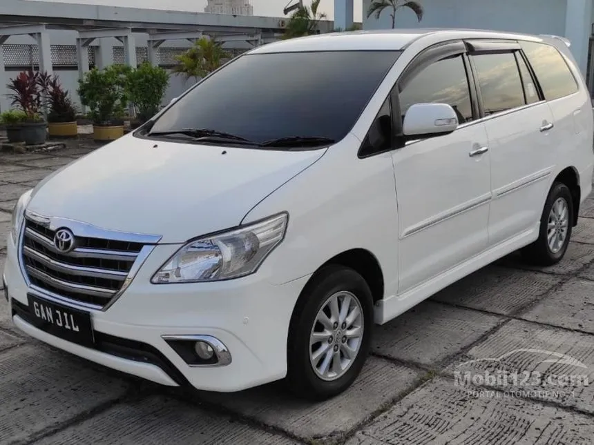 Jual Mobil Toyota Kijang Innova 2014 V 2.5 di DKI Jakarta Automatic MPV Putih Rp 241.000.000
