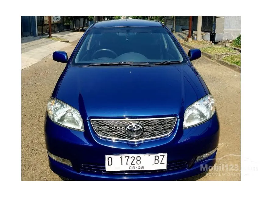 Jual Mobil Toyota Vios 2003 G 1.5 di Jawa Barat Manual Sedan Biru Rp 80.000.000