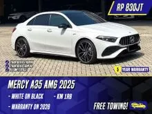 2024 Mercedes-Benz AMG A35 2.0 4MATIC Sedan White on Black Putih Mercy A 35 Facelift
