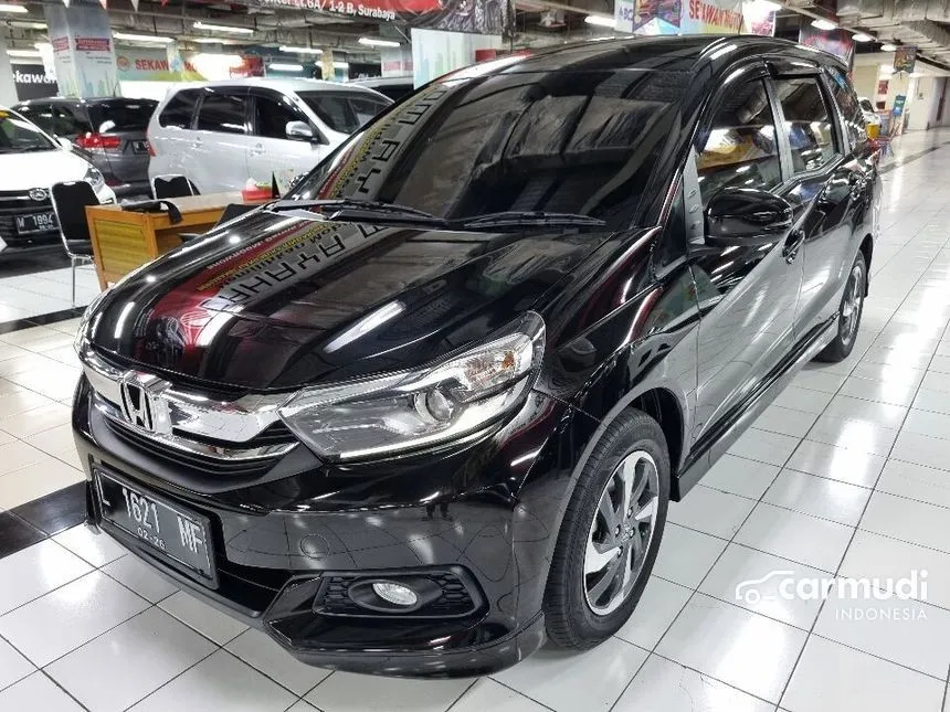 Jual Mobil Honda Mobilio 2020 E 1.5 di Jawa Timur Automatic MPV Hitam Rp 185.000.000