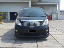 2011 Toyota Alphard Automatic Pertamax 2.4 Z