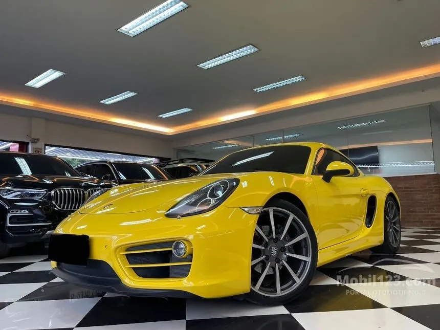 Jual Mobil Porsche Cayman 2013 2.7 di DKI Jakarta Automatic Coupe Kuning Rp 1.225.000.000