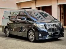 2016 Toyota Alphard 2.5 G Van Wagon