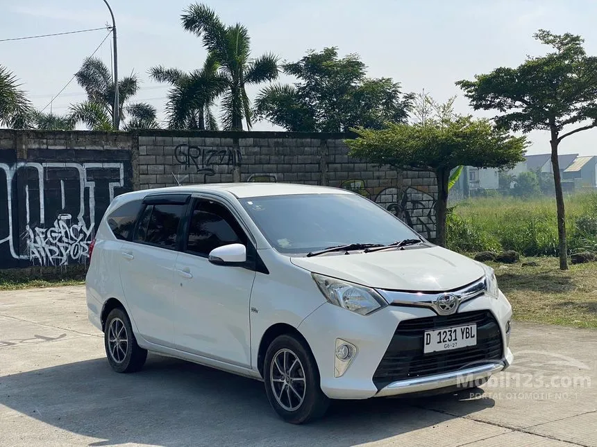 Jual Mobil Toyota Calya 2017 G 1.2 di Jawa Barat Automatic MPV Putih Rp 115.000.000