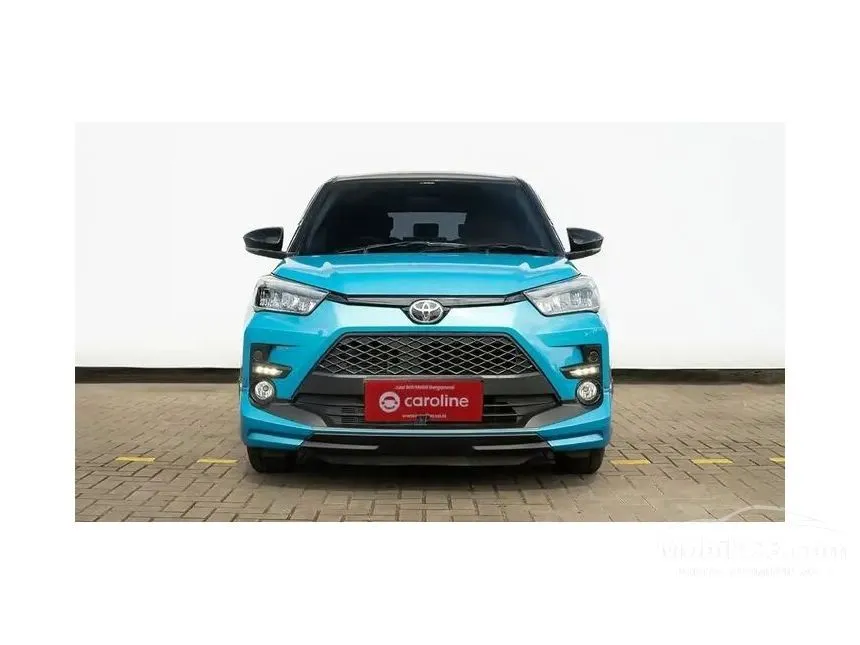 Jual Mobil Toyota Raize 2021 GR Sport 1.0 di Jawa Barat Automatic Wagon Biru Rp 219.000.000