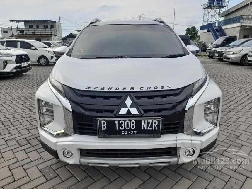 Jual Mobil Mitsubishi Xpander 2021 CROSS 1.5 di Banten Automatic Wagon Putih Rp 220.000.000