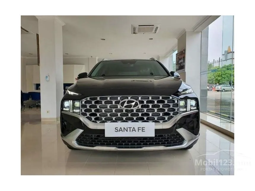 Jual Mobil Hyundai Santa Fe 2023 CRDi Signature 2.2 di Banten Automatic SUV Hitam Rp 695.000.000