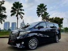 Toyota Alphard 2.5 G AT 2017 Hitam TDP 300jt Kondisi Mobil Istimewa Bergaransi dan Dijamin Siap Pakai
